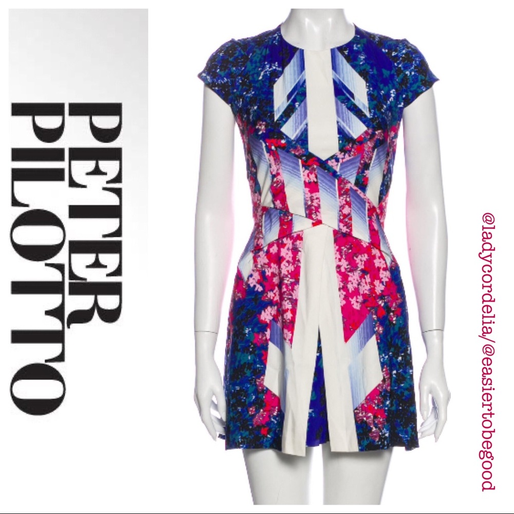 Peter Pilotto resort 2014 dress- US 10